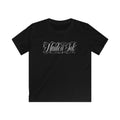 Kids Tee — 'Maiden Ink' Gothic Script Shirt