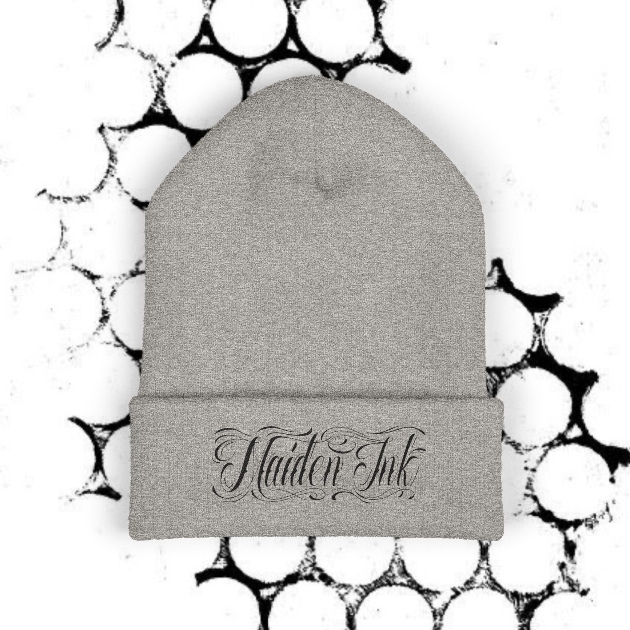 Maiden Ink Beanie Grey